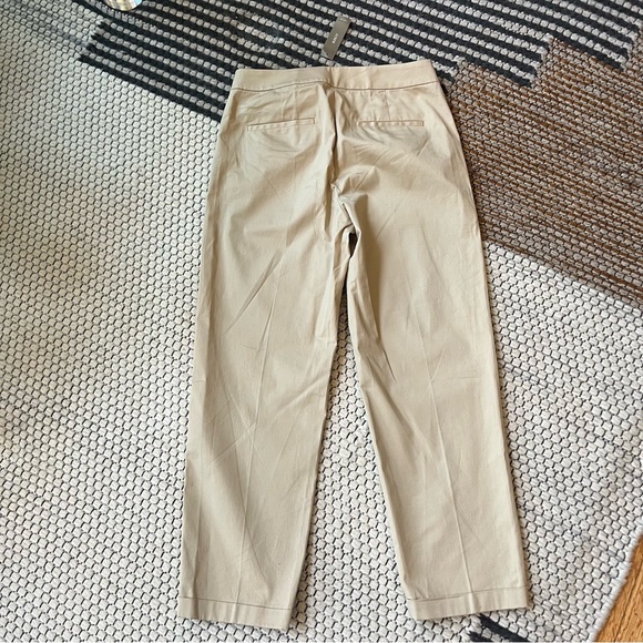 NWT J.Crew Petite Kate Cuffed Straight-Leg Pants – 6P – Light Tan - Picture 7 of 8